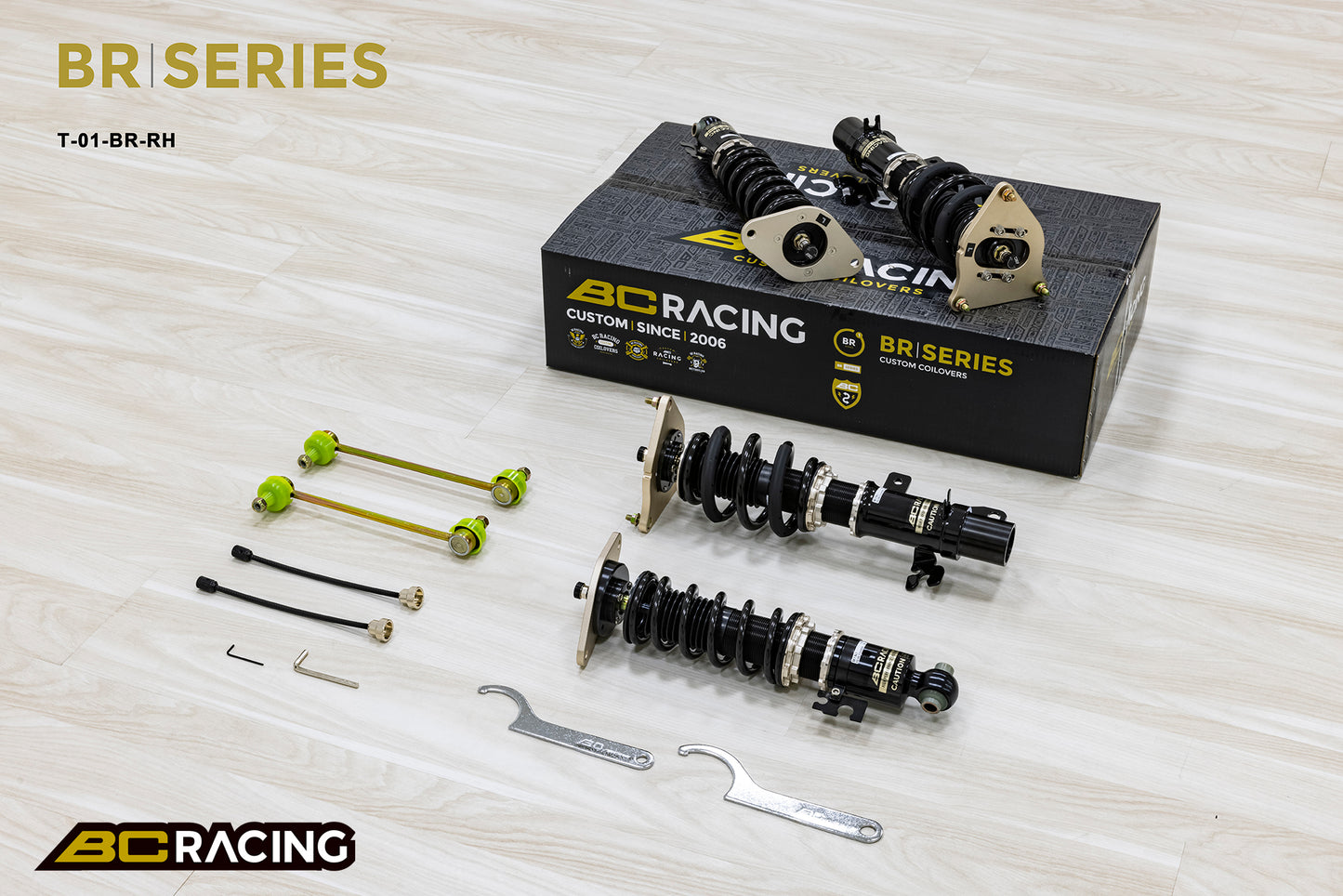 BC RACING - BR (RH) SERIES COILOVER - R53 MINI COOPER S/JCW