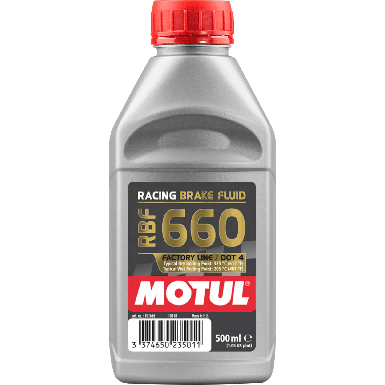 Motul RBF 660 Racing DOT 4 Brake Fluid 500ml Fully Synthetic 101666