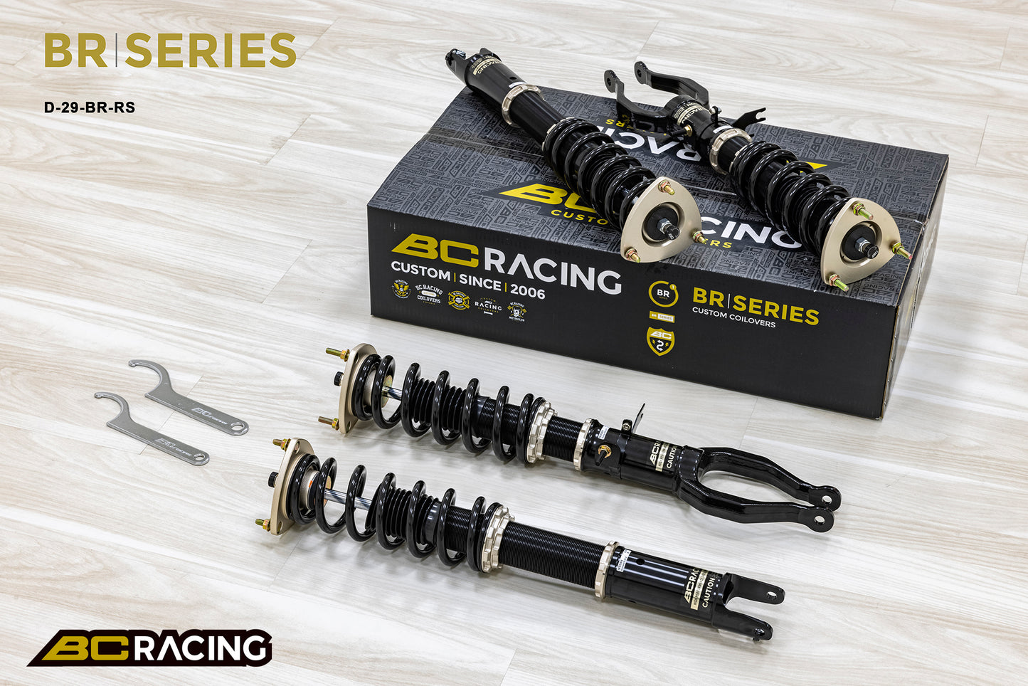BC RACING - BR (RS) SERIES COILOVER - R35 NISSAN GT-R