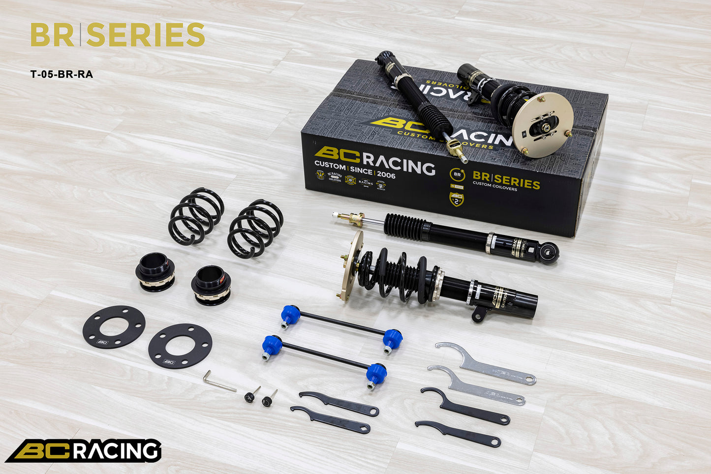 BC RACING - BR (RA) SERIES COILOVER - F56 MINI COOPER 2014+ (WITHOUT DDC)