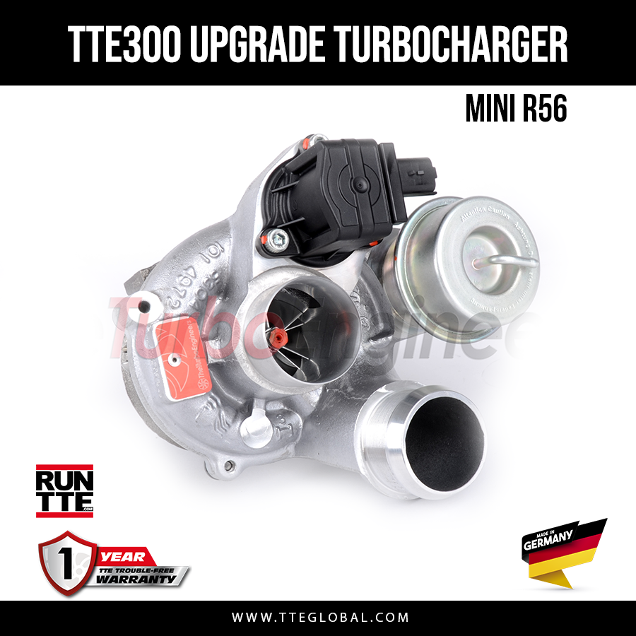 TTE300 4646 - R56 MINI COOPER S/JCW UPGRADE TURBOCHARGER
